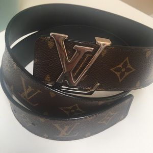Authentic Louis Vuitton Reversible Belt
